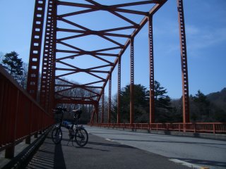 川古温泉分岐点