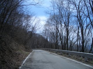 八倉峠に向かいます。