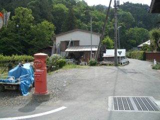 粥新田峠へ