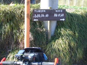 姫街道・梅沢峠